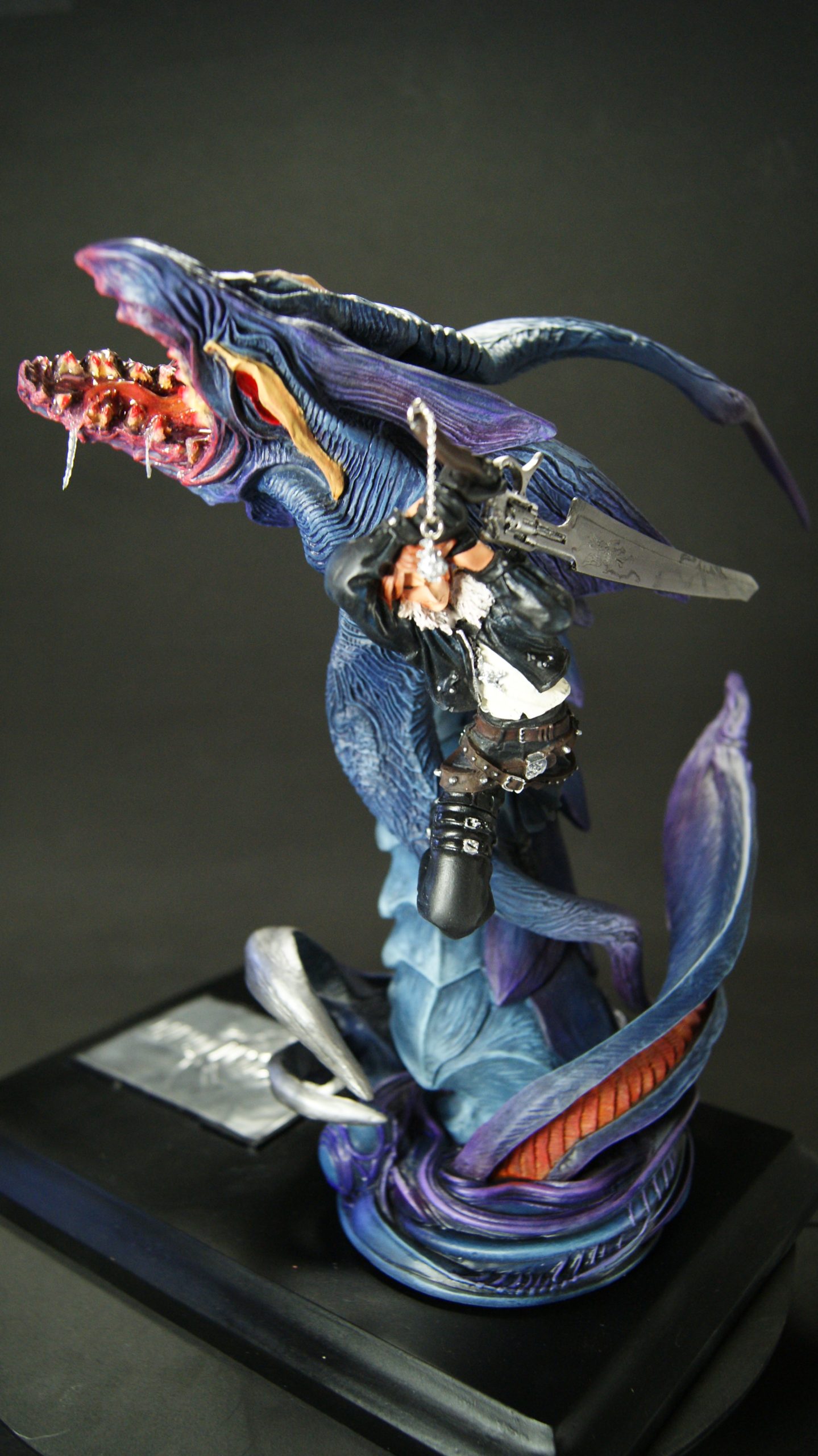 Squall and Bahamut