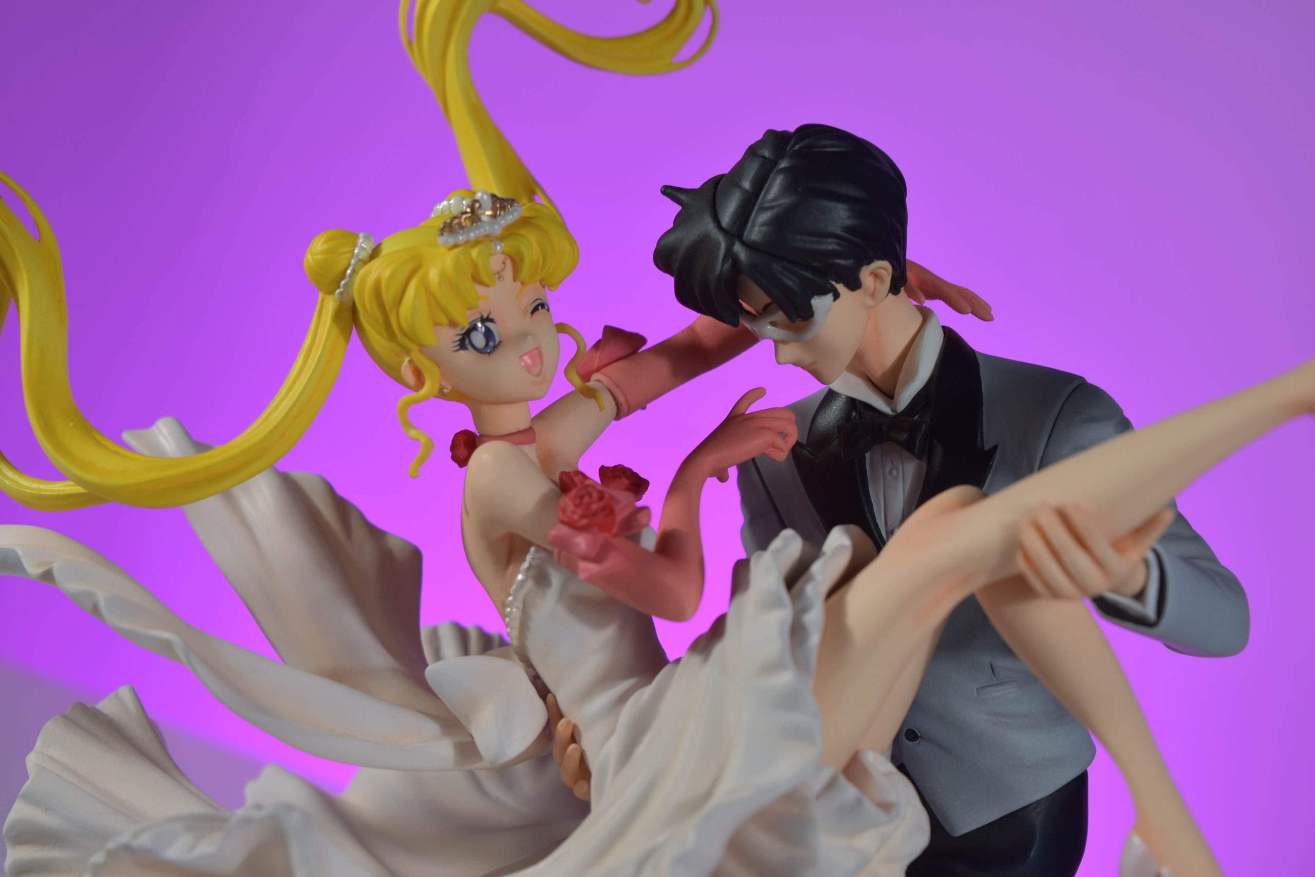 Usagi x Tuxedo Mask Masquerade (White dress)