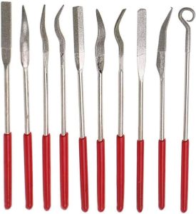 Sanding diamond files